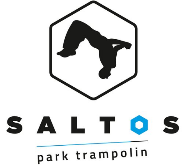 Park trampolin Saltos Wydawnicza logo