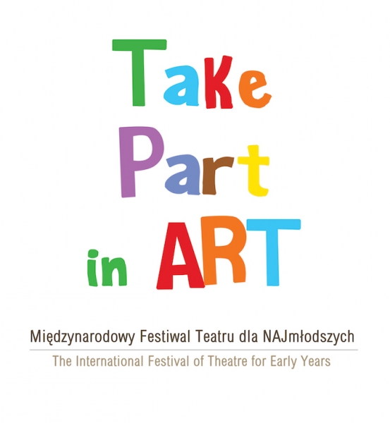 Międzynarodowy Festiwal Teatru dla NAJmłodszych TAKE PART IN ART logo