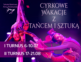 Cyrkowe Wakacje z Tańcem i Sztuką! logo